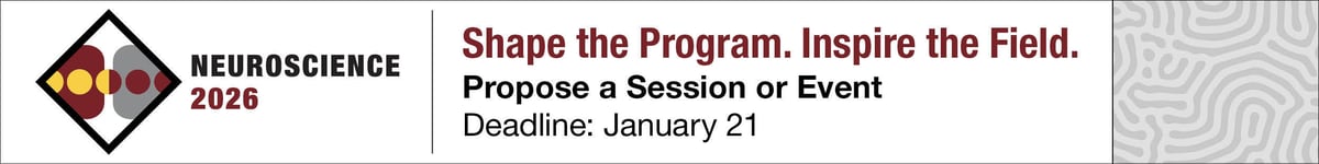 SfN26 Proposal Submission Banner