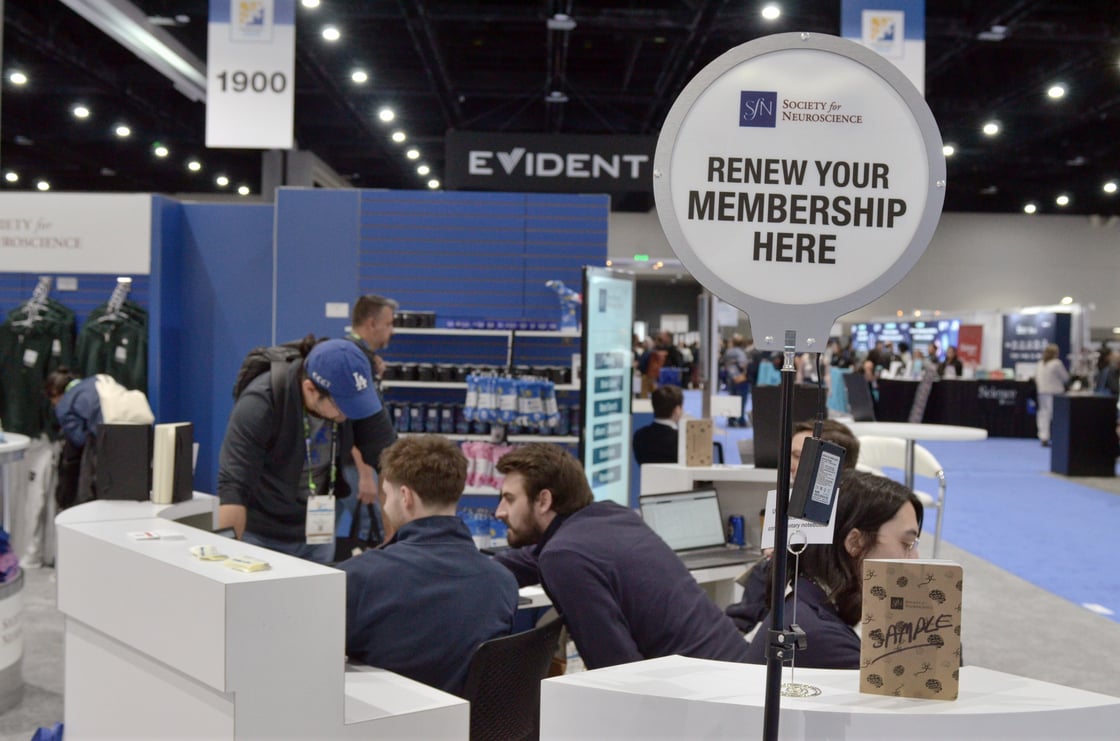 SfN booth at Neuroscience 2025